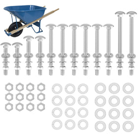 JIOTAR wheelbarrow handles bolts kit box for secure replacement options.