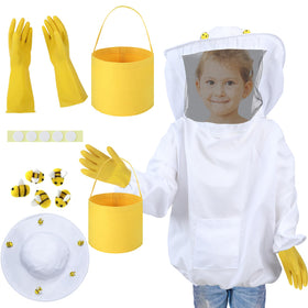 Jiuguva beekeeper jacket protecting the wearer during honey gathering