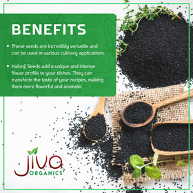 Jiva Organics Nigella seeds ground, ideal for spice blends