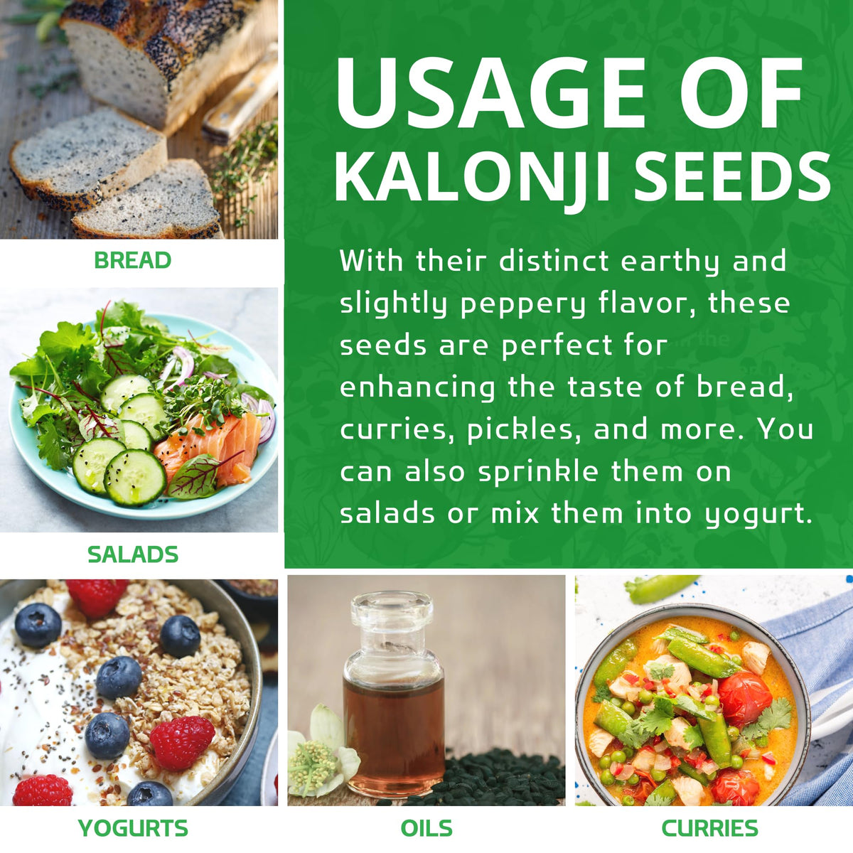 Jiva Organics Nigella seeds sprout, sproutable Kalonji for fresh herbs