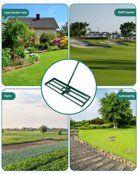 JivaJot Lawn Leveling Rake includes tools for easy assembly.