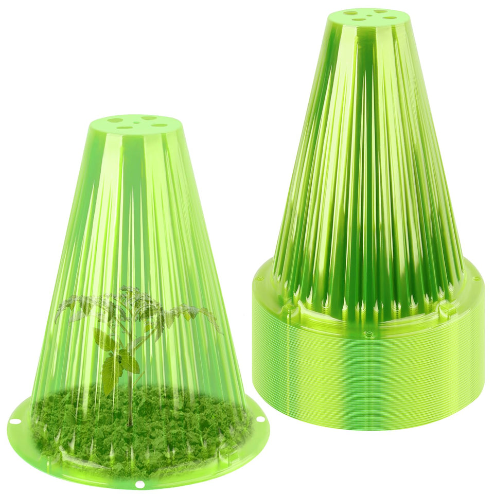 jixsloft garden cloche clear dome protects young plants from pests and weather
