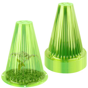 Jixsloft garden cloche dome clear protects young plants from pests while maximizing light
