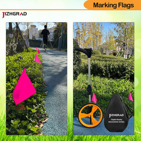 JIZHGRAD dog-training flags support outdoor boundary training.