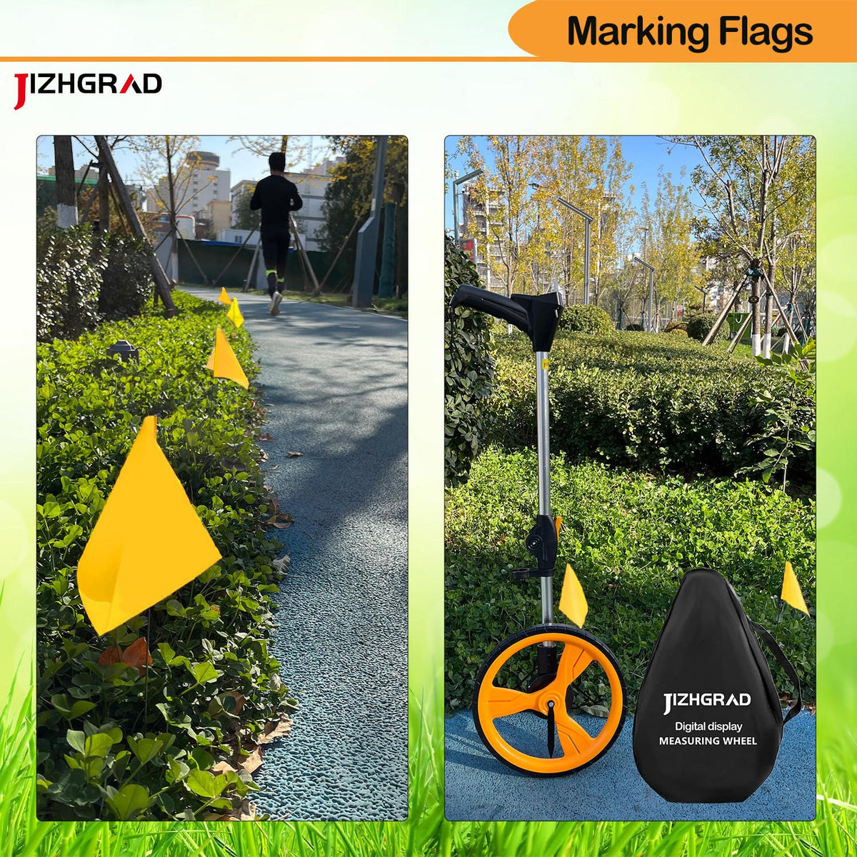 Multipurpose ground markers suitable for sprinklers and landscaping