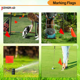 JIZHGRAD multipurpose markers support sprinkler, landscaping, and training tasks