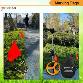 JIZHGRAD writable lawn flag for clear, reusable warnings