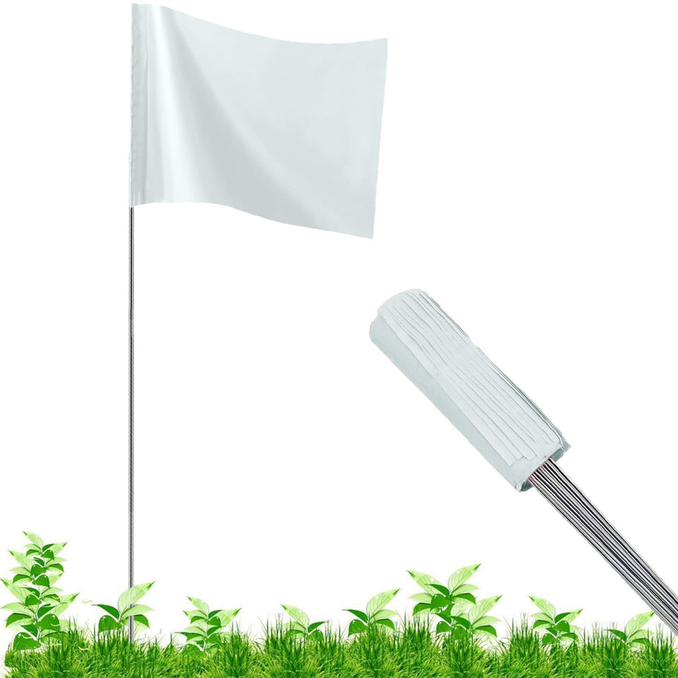 JIZHGRAD yard flags setup for clear field marking and high visibility.