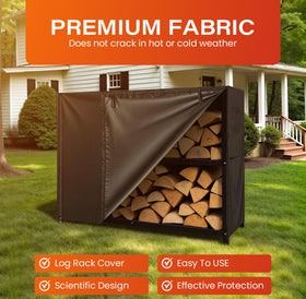 JJASMAMV cover with zipper closing keeps dust out and wood ready.