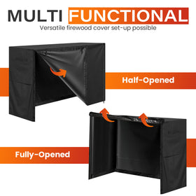 JJASMAMV indoor or outdoor use 4ft cover fits standard racks (rack not included).