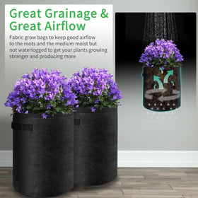 JJGoo harvest window design allows quick vegetable picking.