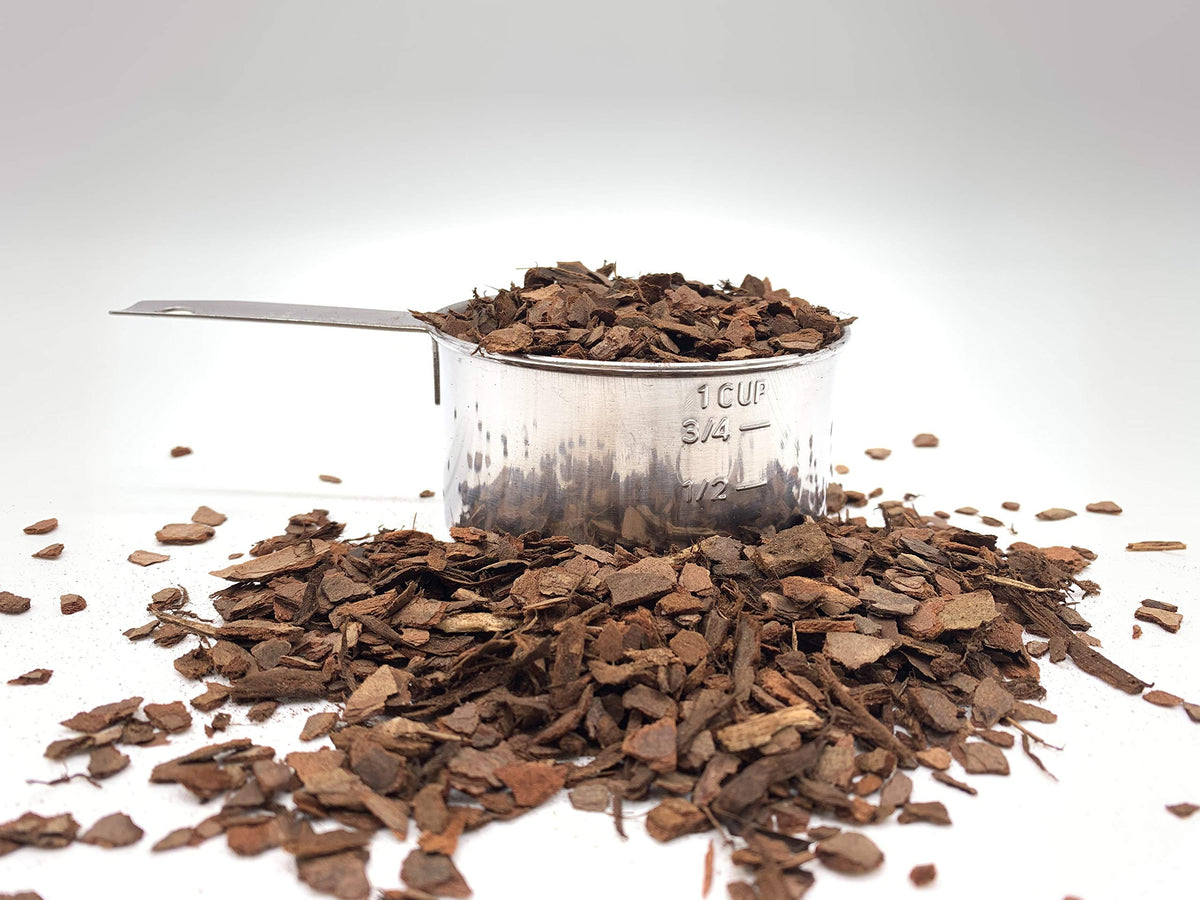JK Global Imports Pine Bark Nugget Fines enhance succulents' drainage and rustic pot texture.