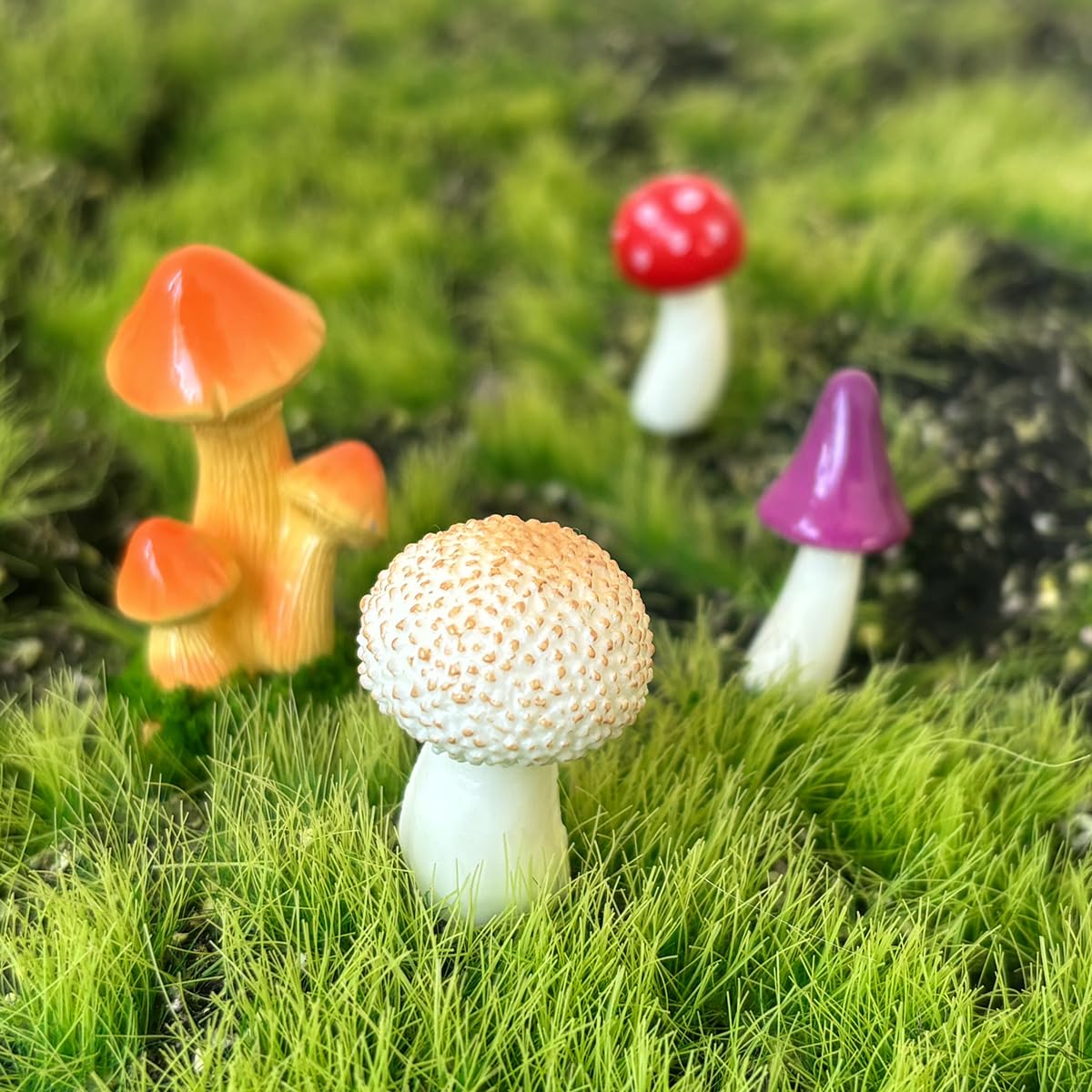 JKanruh DIY crafts mushrooms invite creative arrangements for packages and displays
