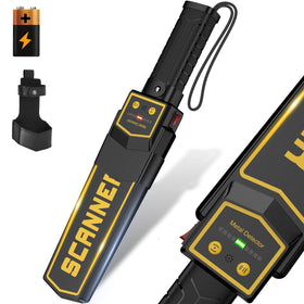 JKUSS handheld metal detector wand detects nails and screws with high sensitivity for quick screening.