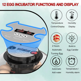 Jkwiwe incubator gravity waterer supports stable humidity control