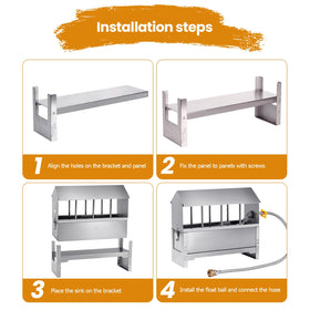 JLUHYANN versatile poultry compatibility supports chickens, ducks, geese and more.