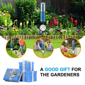 JMBay rain gauge garden decor gift for gardeners