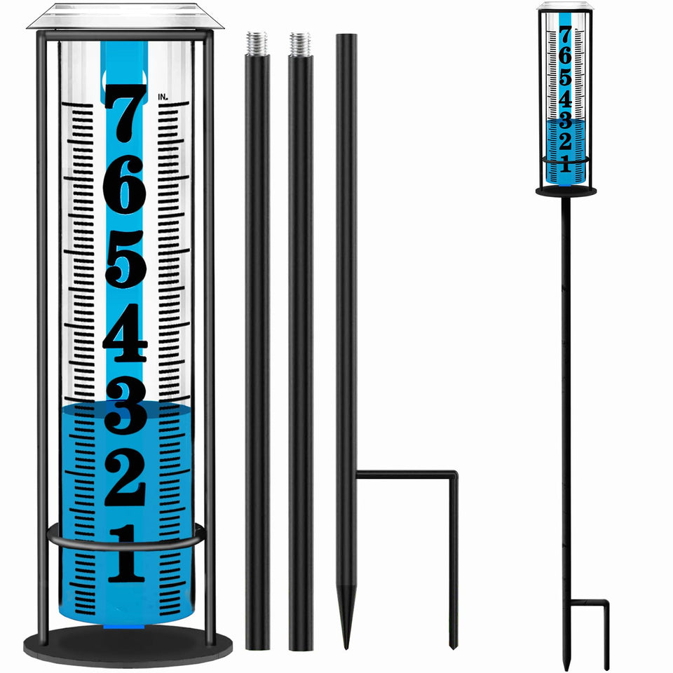JMBay rain gauge outdoor with accurate tube-mouth design for precision readings.