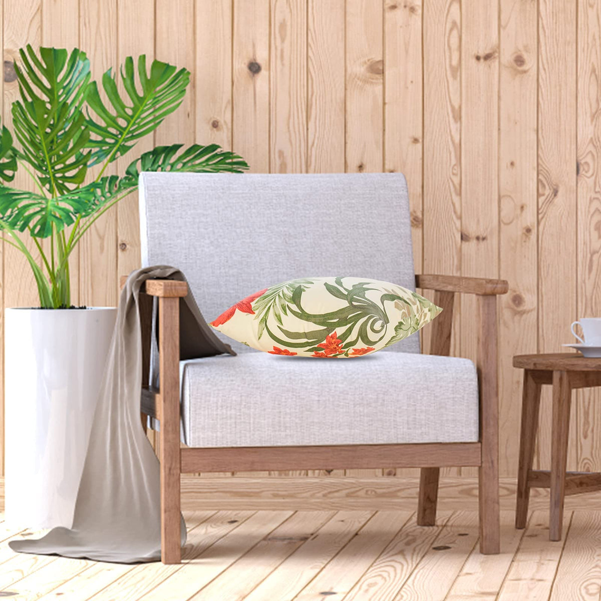 JMGBird outdoor pillow set enhances patio decor and garden seating.