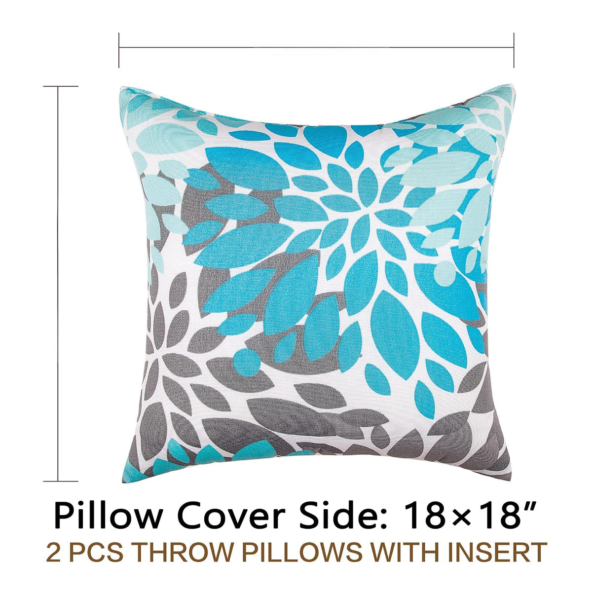 JMGBird pillow inserts included for instant comfort outdoors