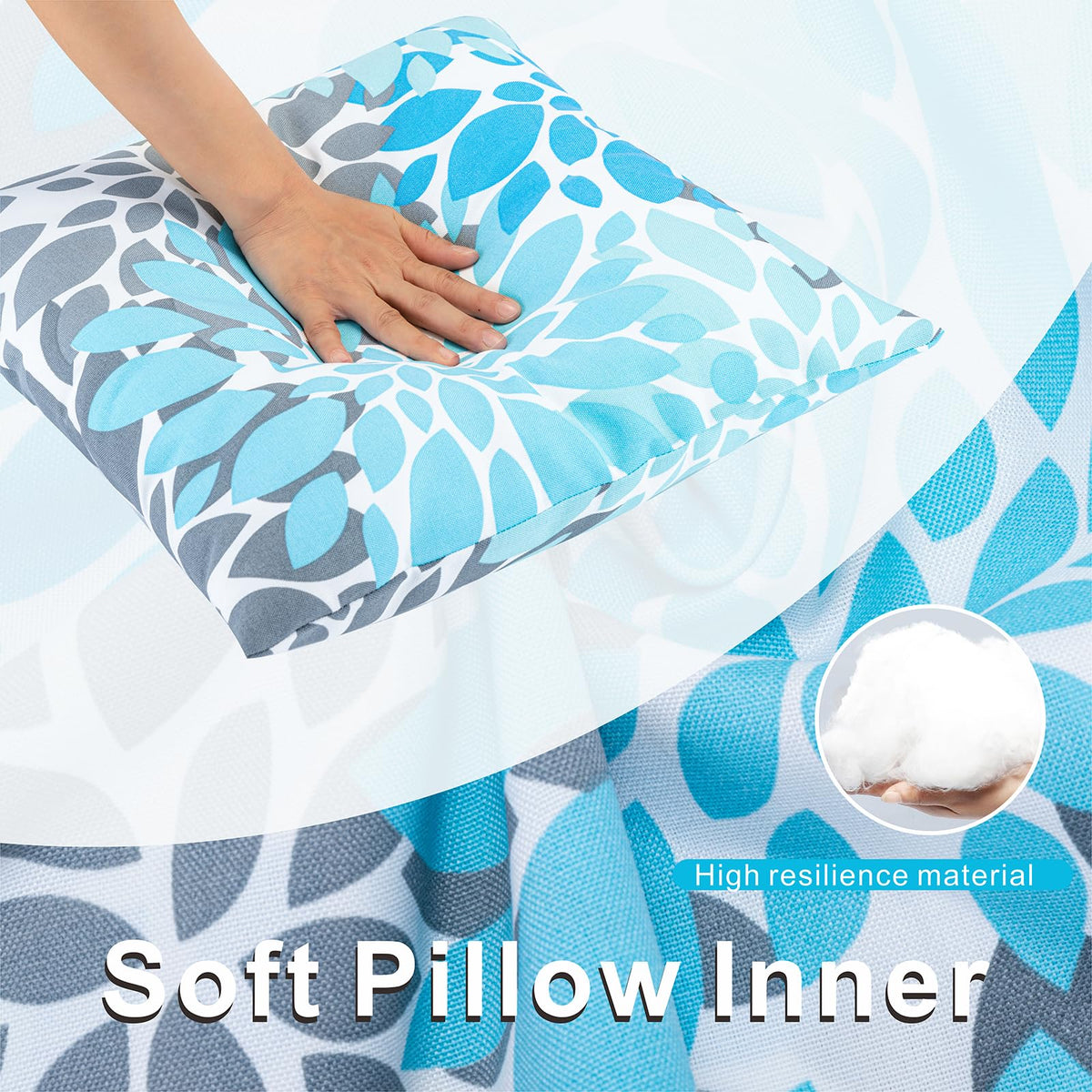 JMGBird removable washable covers simplify outdoor pillow maintenance
