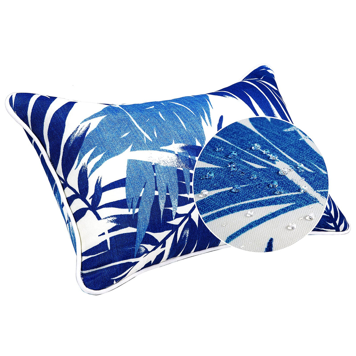 JMGBird tropical palm leaf design adds coastal charm to outdoor space