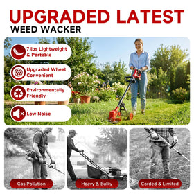 Complete package includes batteries, charger, blades and wacker head