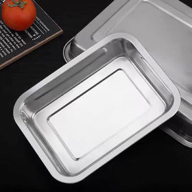 JMUSTTBO easy-clean stackable trays save kitchen space