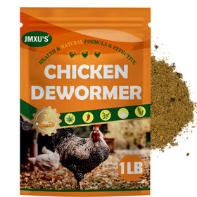 Jmxu's chicken dewormer powder bottle for easy daily use