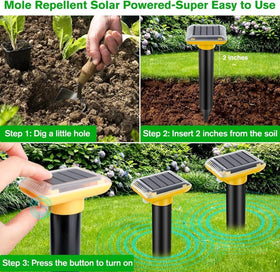 JNKNT repellent covers up to 5000 square feet for broad yard protection.