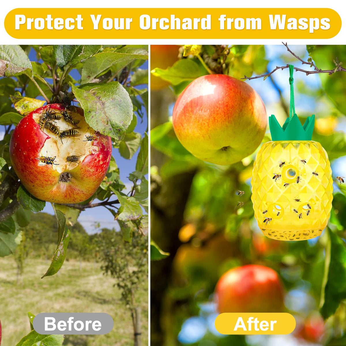 Attractant included, or use your own bait for seasonal results.