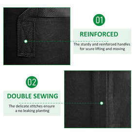 JNYONG grow bag emphasizes air permeability and drainage for healthy roots.