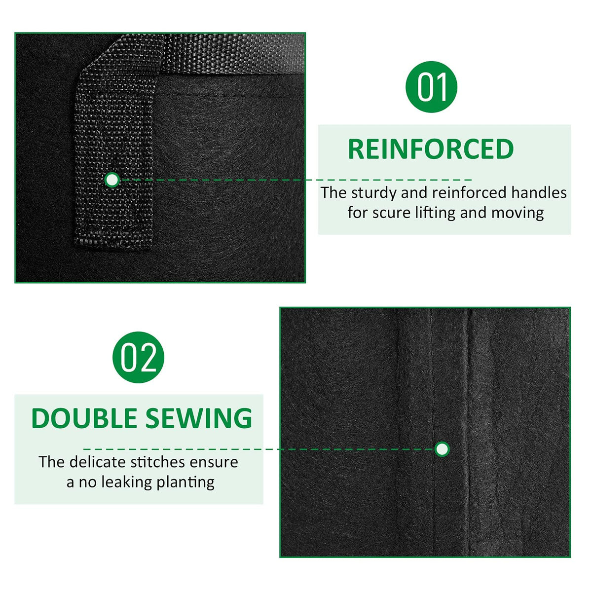 JNYONG Nyong thickened non-woven fabric highlights durable, reusable construction.
