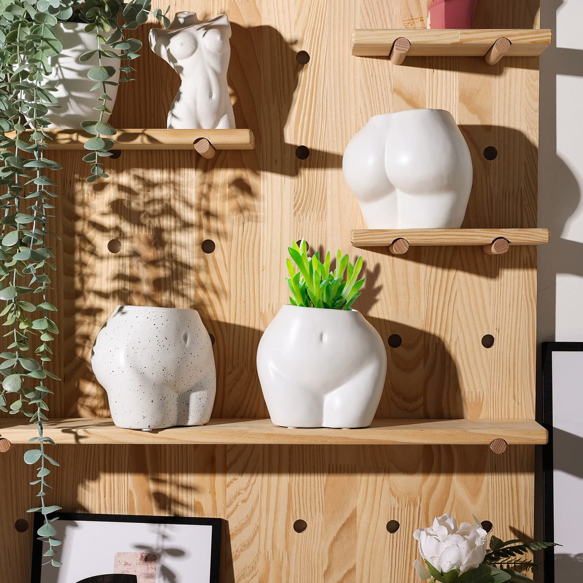JOFAMY versatile planter doubles as a pen holder or organizer.