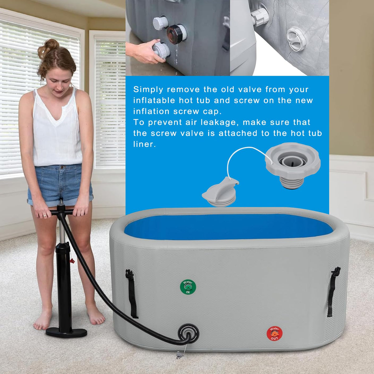 Joasinc P05767 ABS material emphasizing durability for spa use