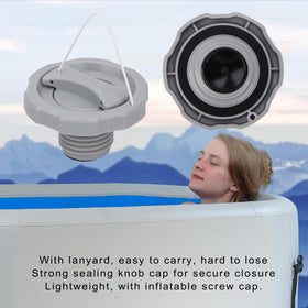 Joasinc P05767 air valve cap with lanyard for easy handling
