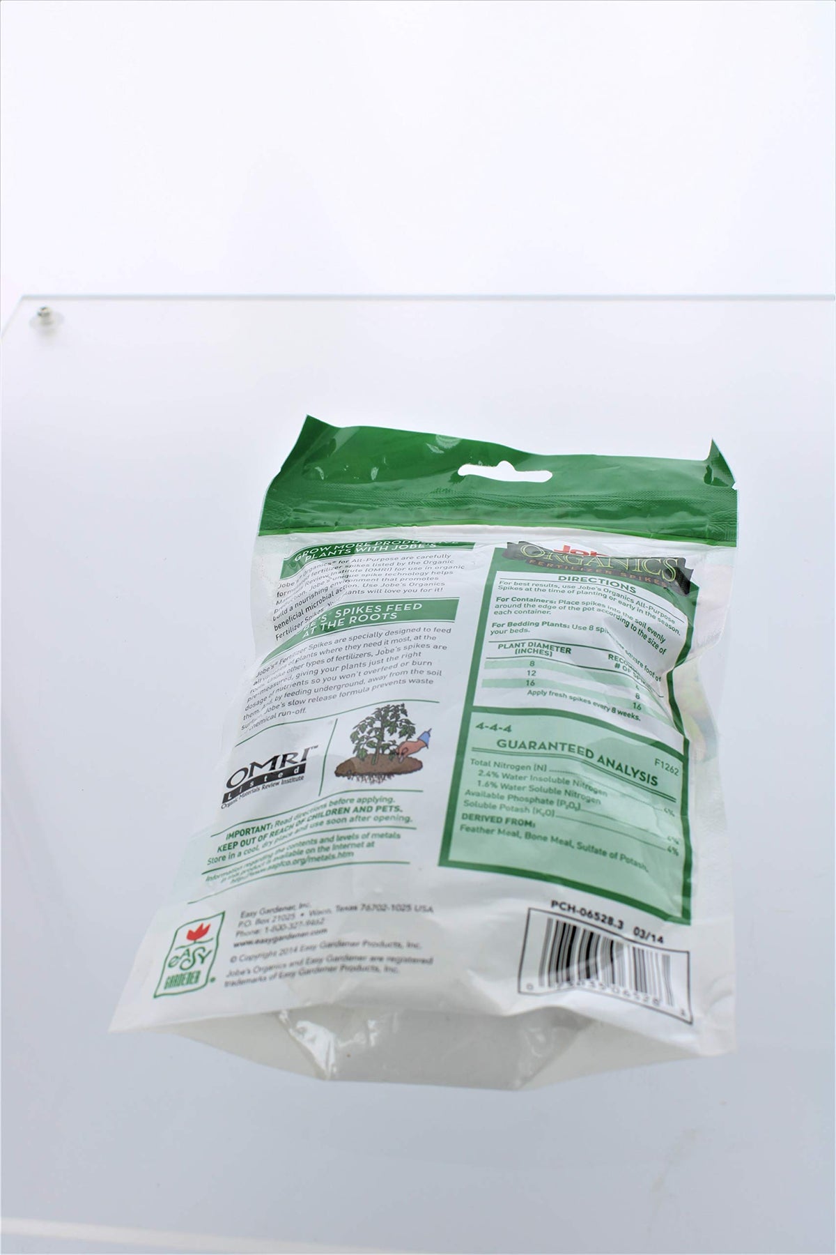 Biozome microorganisms in Jobes spikes support soil biology for accessible nutrients