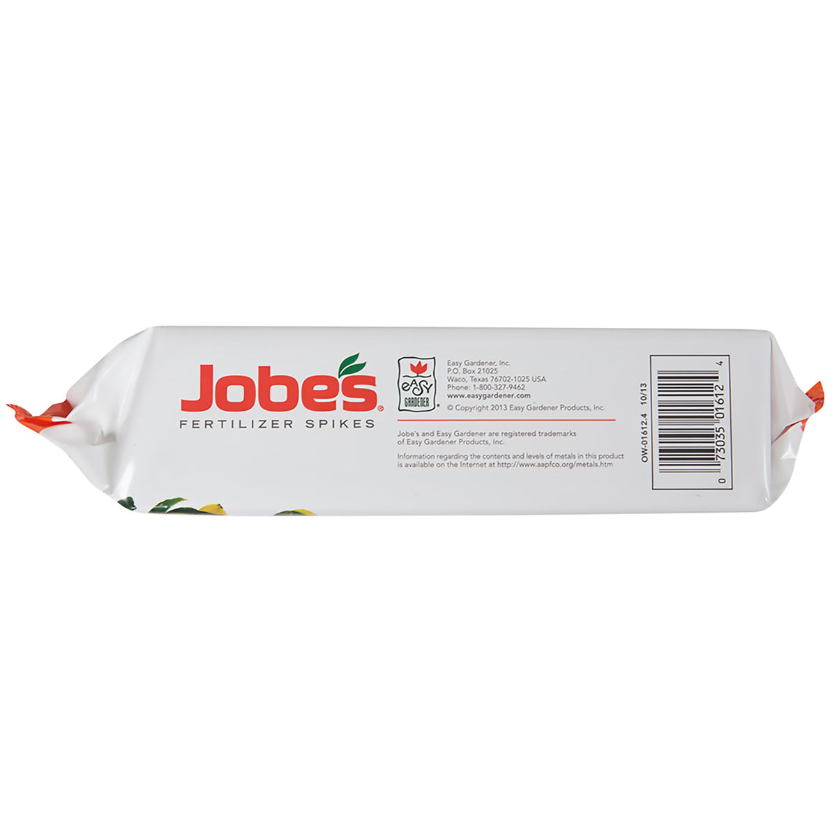 Jobe's Fertilizer Spikes dripline placement showing targeted feeding for trees