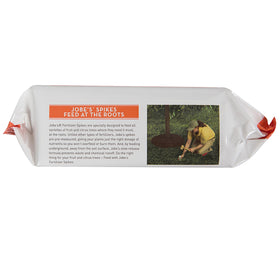 Jobe’s Organics 8-11-11 NPK formula delivers balanced nutrients for fruit trees.