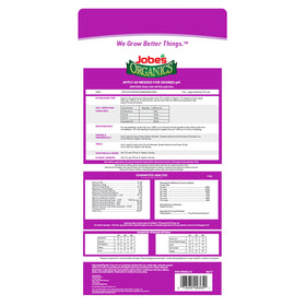 Close-up of Jobes Organics lime granules for gradual soil pH adjustment