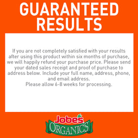Jobe's Organics safe around children and pets when used as directed.