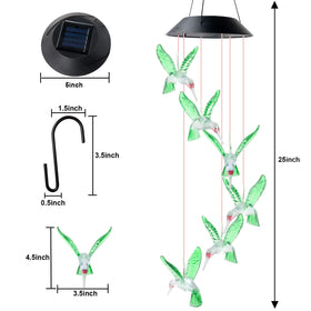 JOBOSI rainproof wind bell for yard, durable and easy to hang