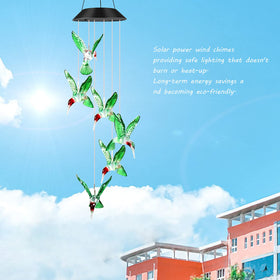 JOBOSI solar-powered decorative mobiles illuminate without wiring