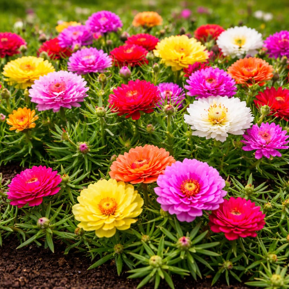 JOCADEW 10k seeds bulk pack for vibrant garden color across borders and beds.