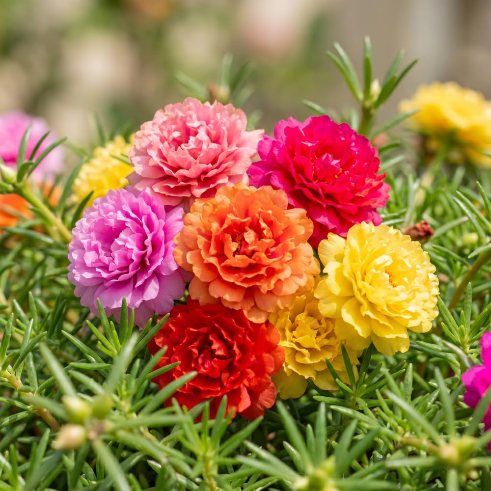 JOCADEW Heirloom seeds provide seasonal color with easy care.