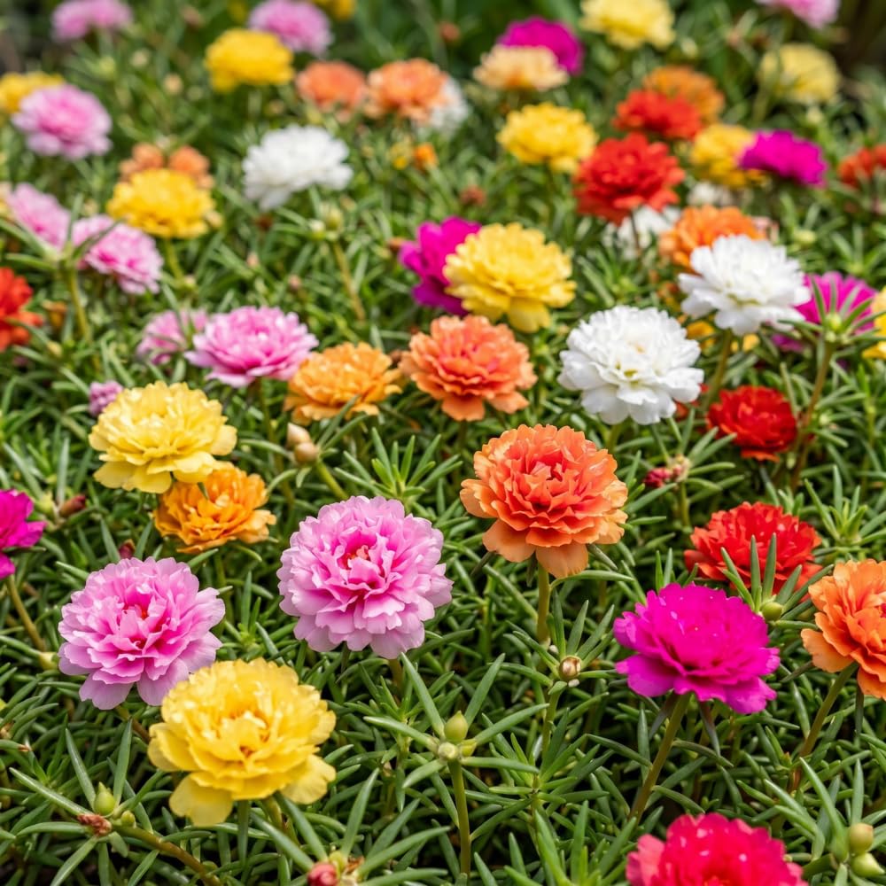 JOCADEW Sun-loving flowers ideal for containers and hanging baskets.