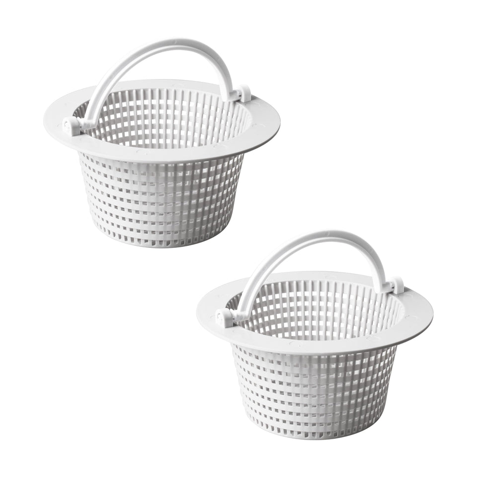 JODDMTTY above-ground pool skimmer basket in action, efficient debris removal.