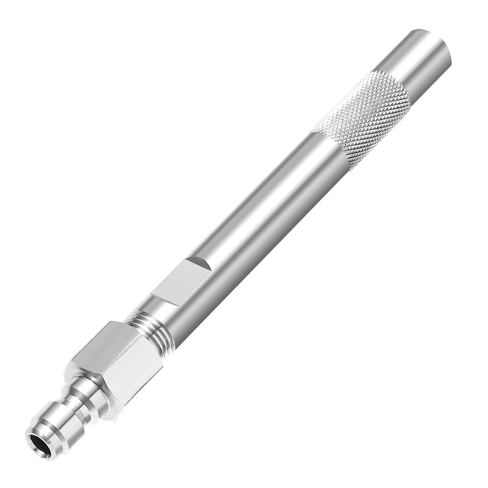 JOEJET long-range nozzle attachment for extended reach during overhead cleaning