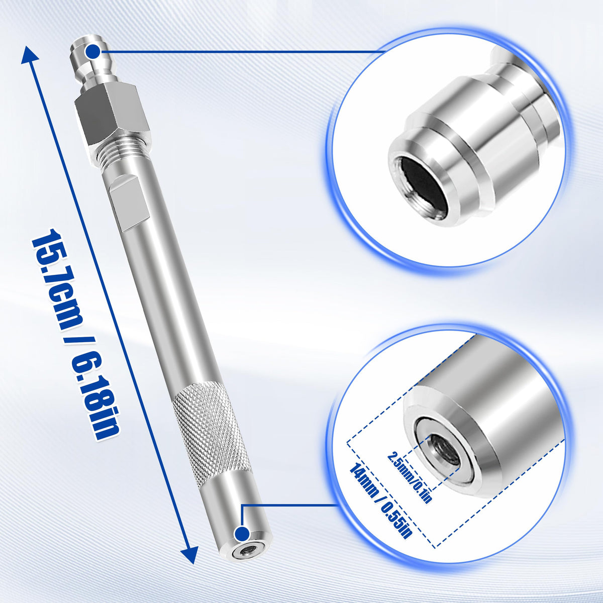 JOEJET stainless steel construction resists leaks and corrosion for lasting performance