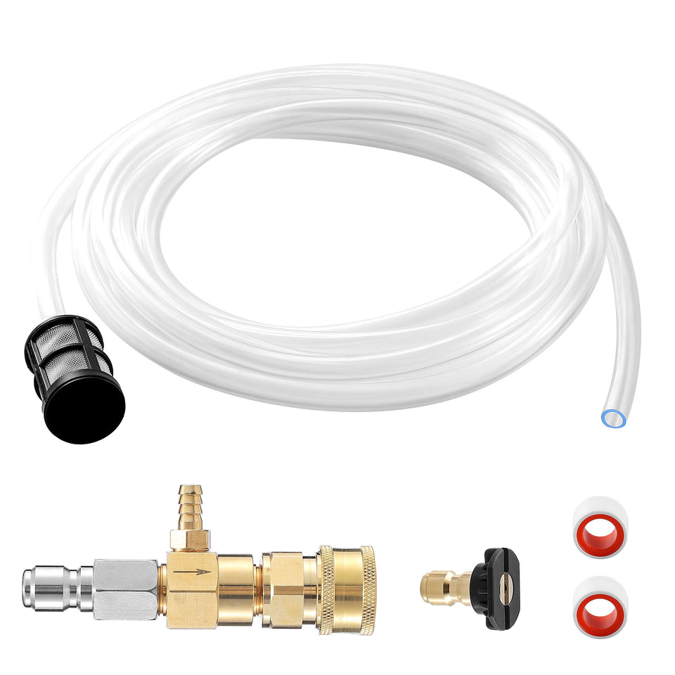 JOEJET downstream injector brass body for durable high-pressure cleaning
